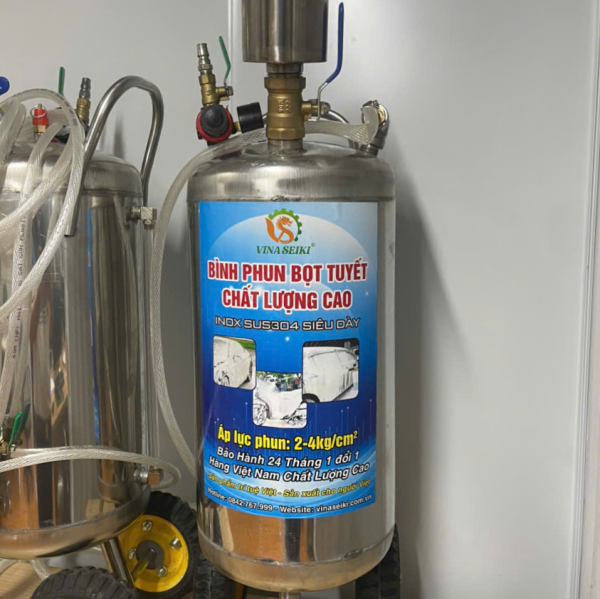 Máy Phun Bọt Tuyết Vinaseiki 30L: Lựa Chọn Kinh Tế, Hiệu Quả Cho Mọi Tiệm Rửa Xe - Ảnh 3