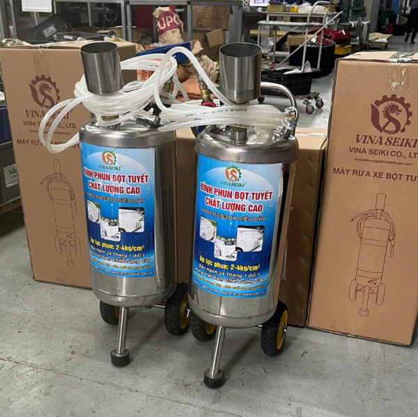 Máy Phun Bọt Tuyết Vinaseiki 30L: Lựa Chọn Kinh Tế, Hiệu Quả Cho Mọi Tiệm Rửa Xe - Ảnh 2