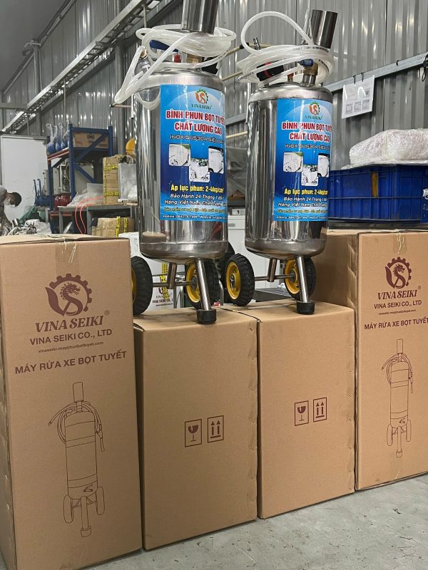 Máy Phun Bọt Tuyết Vinaseiki 20L: Giải Pháp Lý Tưởng Cho Gara Nhỏ & Gia Đình - Ảnh 4