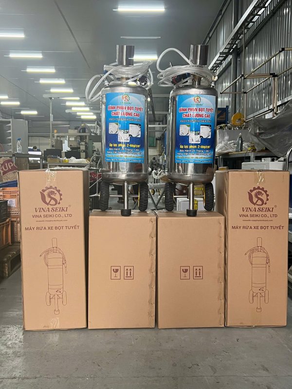 Máy Phun Bọt Tuyết Vinaseiki 20L: Giải Pháp Lý Tưởng Cho Gara Nhỏ & Gia Đình - Ảnh 3